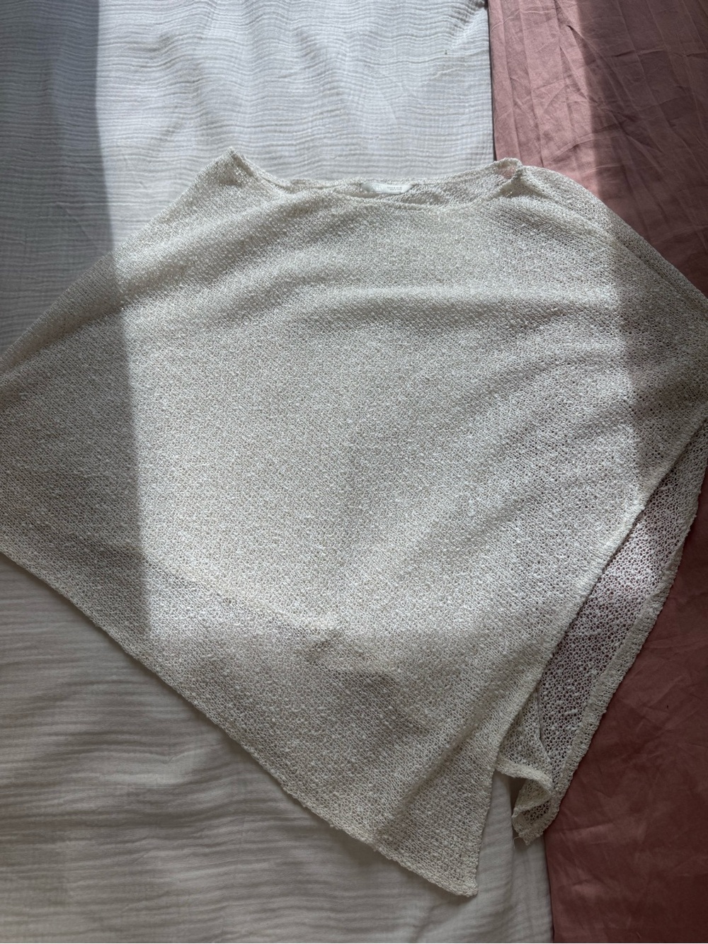 Zara knit poncho